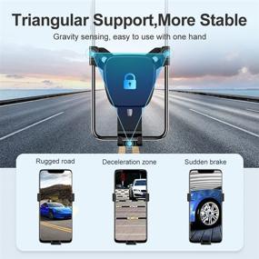 img 2 attached to Upgraded 2021 Lepow Tesla Model Y/Model 3 Phone Mount Charger with Adjustable Holders & Storage Boxes [HUB] - Best Tesla Model Y/Model 3 Accessories for Phones up to 6.7