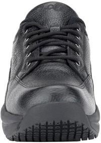 img 2 attached to 👟 Say Goodbye to Foot Pain with Z-CoiL Women's Legend Slip Resistant Enclosed Coil Black Leather Tennis Shoe