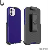 📱 beltron belt clip holster for otterbox symmetry - iphone 11 6.1" (case not included) enhanced with secure fit, quick-release latch, and built-in kickstand logo