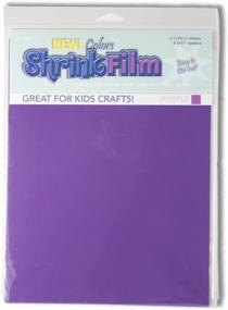 img 2 attached to 🎨 Buy Grafix KSF6-P 8-1/2-Inch by 11-Inch Shrink Film Purple (6-Pack) – Top Deals & Reviews!