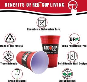 img 2 attached to 🌱 Revolutionary Red Cup Living: Eco-Friendly Reusable Beverage Solution