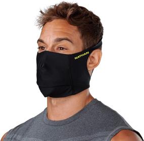 img 4 attached to 🏃 Nathan Reusable Face Mask: Stay Hydrated While Exercising with the Safe Drinking Opening for Athletes!