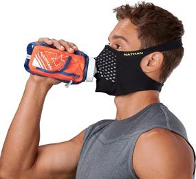 img 1 attached to 🏃 Nathan Reusable Face Mask: Stay Hydrated While Exercising with the Safe Drinking Opening for Athletes!