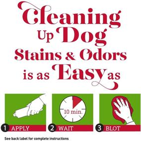 img 1 attached to 🐶 Мощное средство для удаления пятен и запахов: Nature's Miracle Для Собак Удалятор Пятен и Запахов влялейте