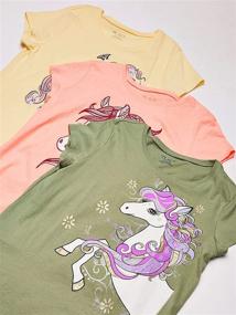 img 3 attached to 🦄 Childrens Place Graphic T Shirt Unicorn: Trendy Tops, Tees & Blouses for Girls' Clothing