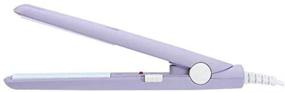 img 1 attached to Qiterr Straightener Ceramic Tourmaline Plug Purple