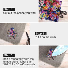 img 2 attached to 🌺 10 Sheets Flower Heat Transfer Vinyl 12 x 10 Inch Iron on HTV Vinyl Heat Craft Film with Craft Weeding Tools for Clothing DIY and T-Shirt Decoration" -> "10 Sheets Floral Heat Transfer Vinyl 12 x 10 Inch Iron-on HTV Vinyl Heat Craft Film Set with Craft Weeding Tools for DIY Clothing and T-Shirt Decoration