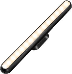 img 4 attached to 🔦 Rechargeable Dimmable Tap Light Bar- Stick On Battery Powered LED Reading Lights for Bedroom, Closet, Bunk Bed Lamp, Headboard- Wireless, Portable, Wall Mounted- Ideal for Bookworms- 2000mAh Battery Capacity