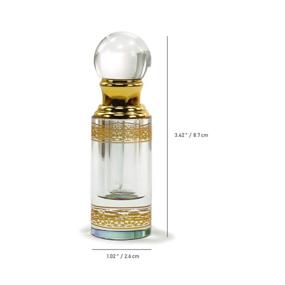 img 3 attached to 💎 Valentine's Crystal Perfume Refillable Container: Elegant and Practical