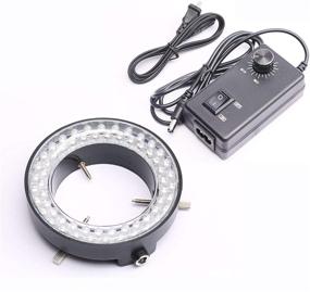 img 4 attached to Enhanced SEO: DEVMO 60-LED Adjustable Ring Light for Stereo Zoom Microscope