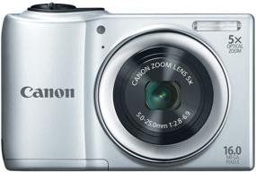 img 4 attached to 📷 Silver Canon PowerShot A810 Digital Camera with 16.0 MP, 5x Digital Image Stabilized Zoom, 28mm Wide-Angle Lens, and 720p HD Video Recording (OLD MODEL)
