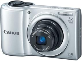 img 1 attached to 📷 Silver Canon PowerShot A810 Digital Camera with 16.0 MP, 5x Digital Image Stabilized Zoom, 28mm Wide-Angle Lens, and 720p HD Video Recording (OLD MODEL)