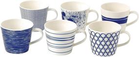 img 4 attached to 🍵 Optimized Royal Doulton Pacific Accent Mugs