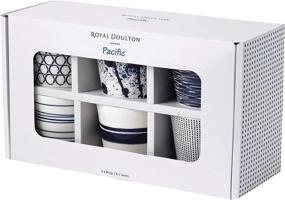 img 1 attached to 🍵 Optimized Royal Doulton Pacific Accent Mugs