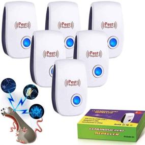img 4 attached to 🐜 2021 Upgraded Ultrasonic Pest Repeller 6 Packs - Plug in Indoor Pest Repellent for Mosquito, Insects, Cockroaches, Mouse, Rats, Bug, Spider, Ant - Safe for Humans and Pets