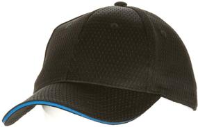 img 4 attached to 🧢 Cool Vent Baseball Cap with Trim: The Ultimate Hat for Chef Professionals