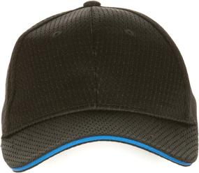 img 2 attached to 🧢 Cool Vent Baseball Cap with Trim: The Ultimate Hat for Chef Professionals