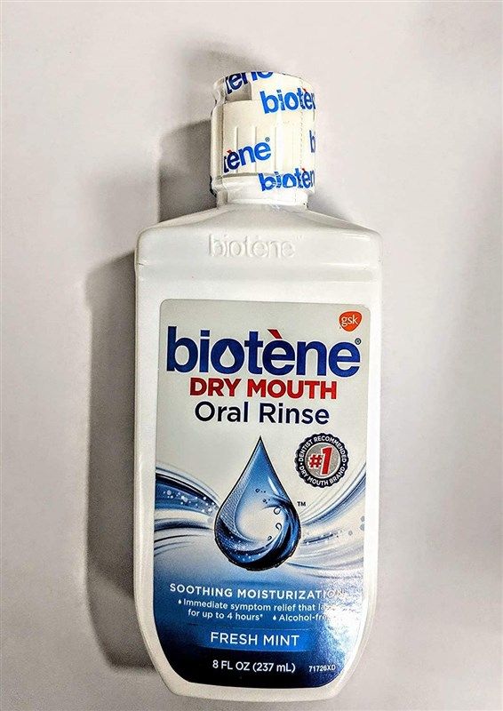 biotene mouth oral rinse fresh 로고