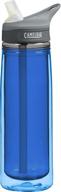 💧 stay hydrated on-the-go with camelbak eddy insulated water bottle, 20oz logo