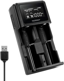 img 4 attached to 🔋 Tenergy TN471U Универсальное зарядное устройство для батарей: ЖК-дисплей, Li-ion/NiMH/NiCD, вход Micro USB, Портативное - 18650, 16340, 26650, АА, ААА и другие