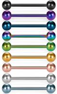 💎 stylish vcmart surgical piercing straight barbells for women's jewelry collection logo