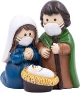 bring the holy family home with nativity 🎄 sets: perfect christmas indoor decoration for mantel or window sill logo