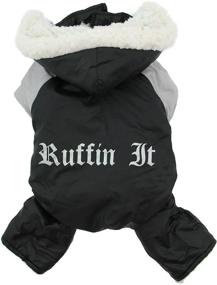 img 2 attached to Dog Coat Ruffin Snowsuit Medium Dogs in Apparel & Accessories