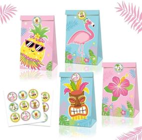 img 4 attached to Hawaii Flamingo Summer Pineapple Stickers