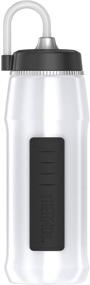 img 1 attached to 🥤 Long Straw Squeezable Hydration Bottle, 24-Ounce, White – Thermos