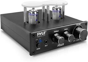 img 4 attached to 🔊 Pyle PVTA20: High-output 600W Bluetooth Tube Amplifier Stereo Receiver for Immersive Home Audio