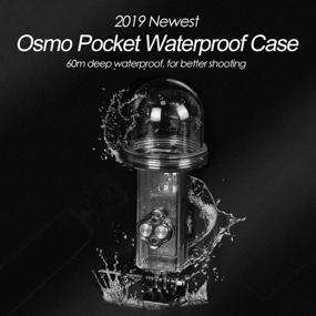 img 3 attached to 🌊 WSpring Waterproof Housing Case for DJI Osmo Pocket Accessories - 60M Underwater Diving Protection Kit (Not for Osmo Pocket 2)