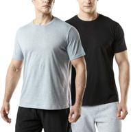 versatile performance: tsla flexdri running active cotton men's clothing логотип