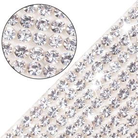 img 3 attached to 🌟 36000-Piece Kpop Space Crystal Rhinestones Sticker: Bling Bling, Self-Adhesive Glitter Rhinestone Crystal Stickers for Car and Gift Decoration