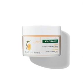 img 1 attached to 🥭 Klorane Nourishing Mango 2-in-1 Mask: Deep Condition & Overnight Treatment for Dry Hair | Paraben, Silicone, Sulfate-Free | Biodegradable, Vegan | 5 fl.oz.