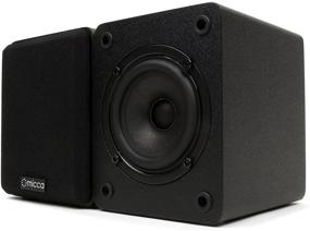 img 3 attached to Micca COVO-S Renewed Compact 2-Way Bookshelf Speakers - Pair