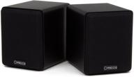 micca covo-s renewed compact 2-way bookshelf speakers - pair logo