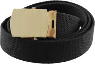 cargo cotton military brass buckle men's accessories and belts logo