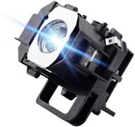 🔦 high-quality replacement projector lamp for epson elp lp49 | stanlamp with housing logo