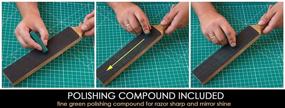 img 1 attached to Woodworking Sharpening Polishing Stropping by BeaverCraft: Effective Tool for Optimum Results