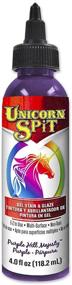 img 4 attached to 🦄 Purple Hill Majesty Unicorn SPiT Gel Stain and Glaze - 4.0 FL OZ Bottle: Stunning, Vibrant Finish for Your Creative Projects