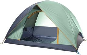 img 4 attached to Kelty Tallboy Tent: Spacious Dome Tent with Headroom, Open-Plan Design, X-Pole Construction & More