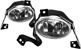 img 4 attached to 🔦 Chrome Fog Light FL-HCRV10-CH for 10-11 Honda CRV CR-V by DNA Motoring