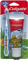 зубная паста colgate для детей с фторидом и зубной щеткой для ухода за полостью рта логотип