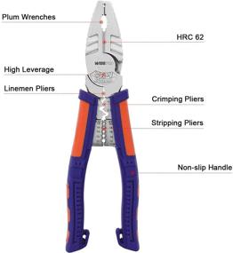 img 2 attached to WISEPRO Combination Stripping Crimping Multifunctional