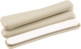 img 3 attached to 🪚 Carpeted Surface Furniture Sliders - Self-Stick (4 piece) 1/2" x 4" Bar SuperSliders