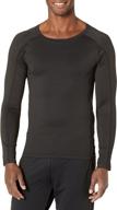 โ๏ธ warm up this winter with self pro men's thermal compression base layer top: ultimate cold weather athletic gear logo