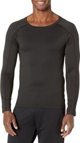 img 4 attached to ❄️ Warm Up this Winter with Self Pro Men's Thermal Compression Base Layer Top: Ultimate Cold Weather Athletic Gear