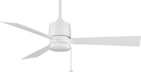 img 2 attached to Fanimation Zonix Wet 52-inch White Ceiling Fan - 220v - FP4640WH-220