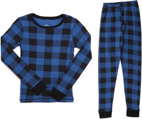 img 3 attached to Stylish and Comfortable: Prince of Sleep Boys Cotton Pajamas Sets