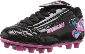 img 4 attached to ❤️ Hearts FG Soccer Shoe by Vizari - Retro Style for Toddlers and Little Kids